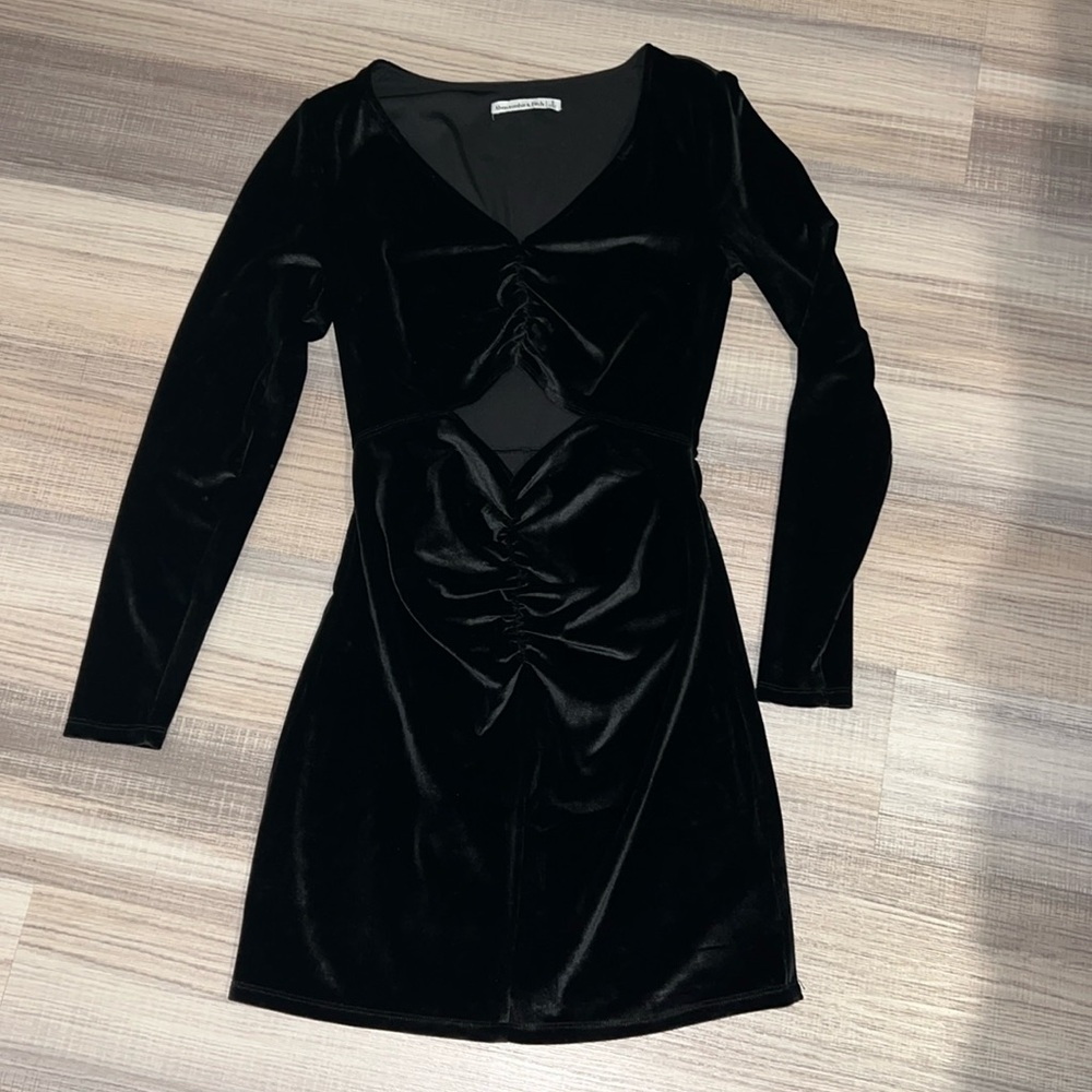 Abercrombie and fitch suede dress